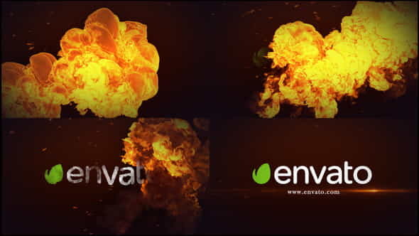 Fire Reveal - VideoHive 23342666
