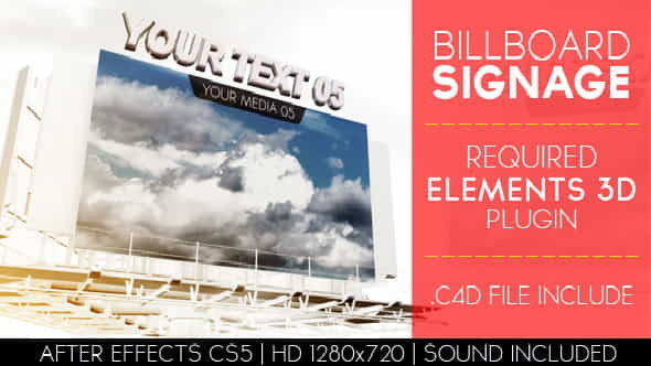 Billboard Signage - VideoHive 5475892