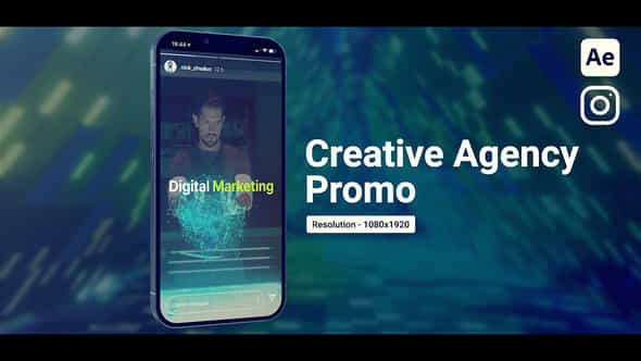 Creative Agency Promo Vertical - VideoHive 50126749