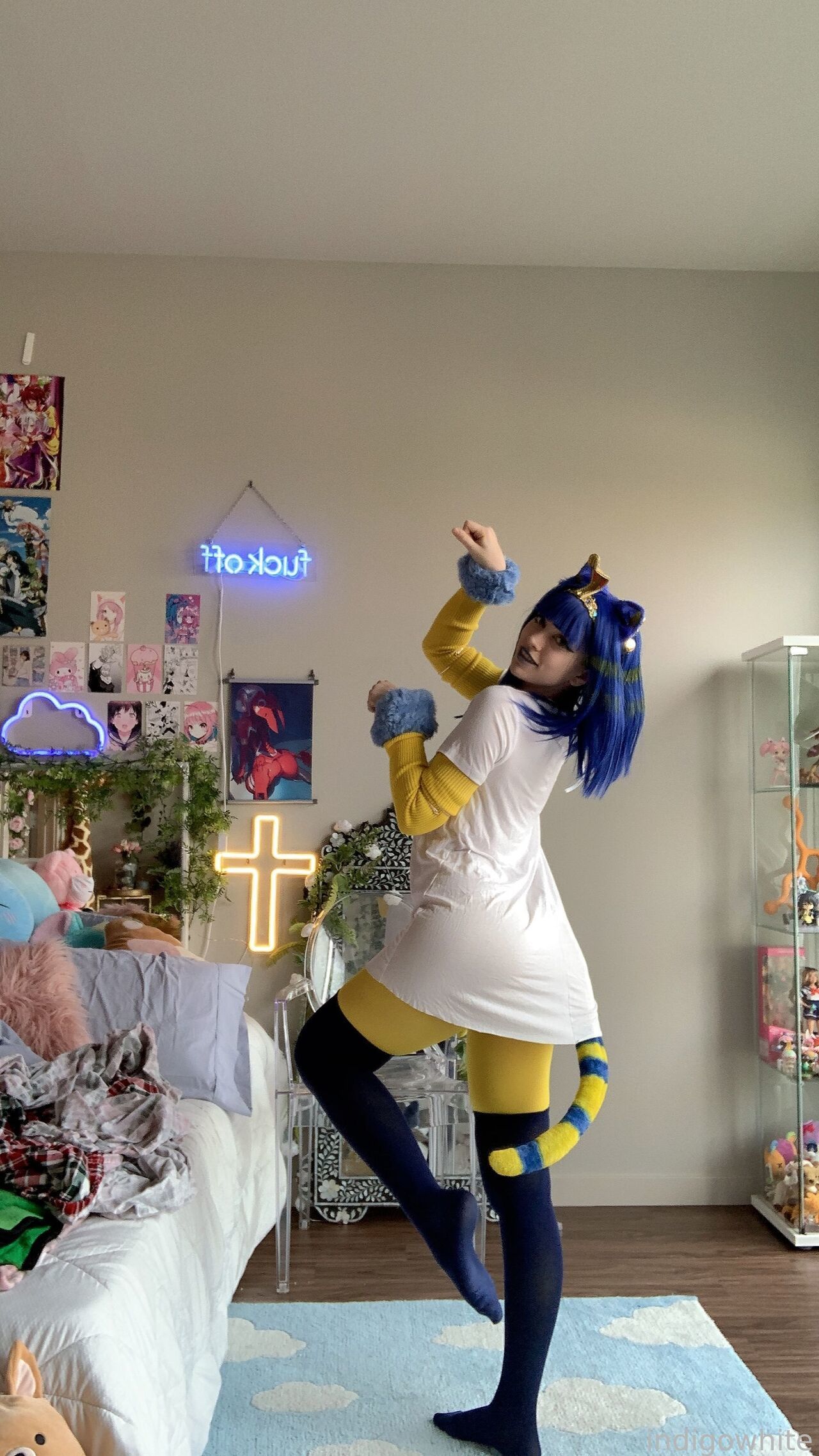 Indigo White - Ankha