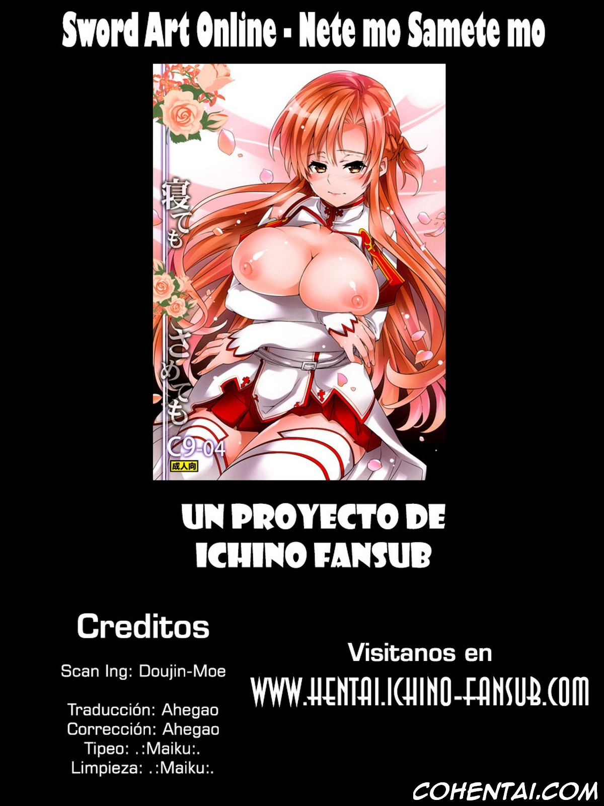 C9-04 Nete mo Samete mo (Sword Art Online) xxx comics manga porno doujin hentai español sexo 