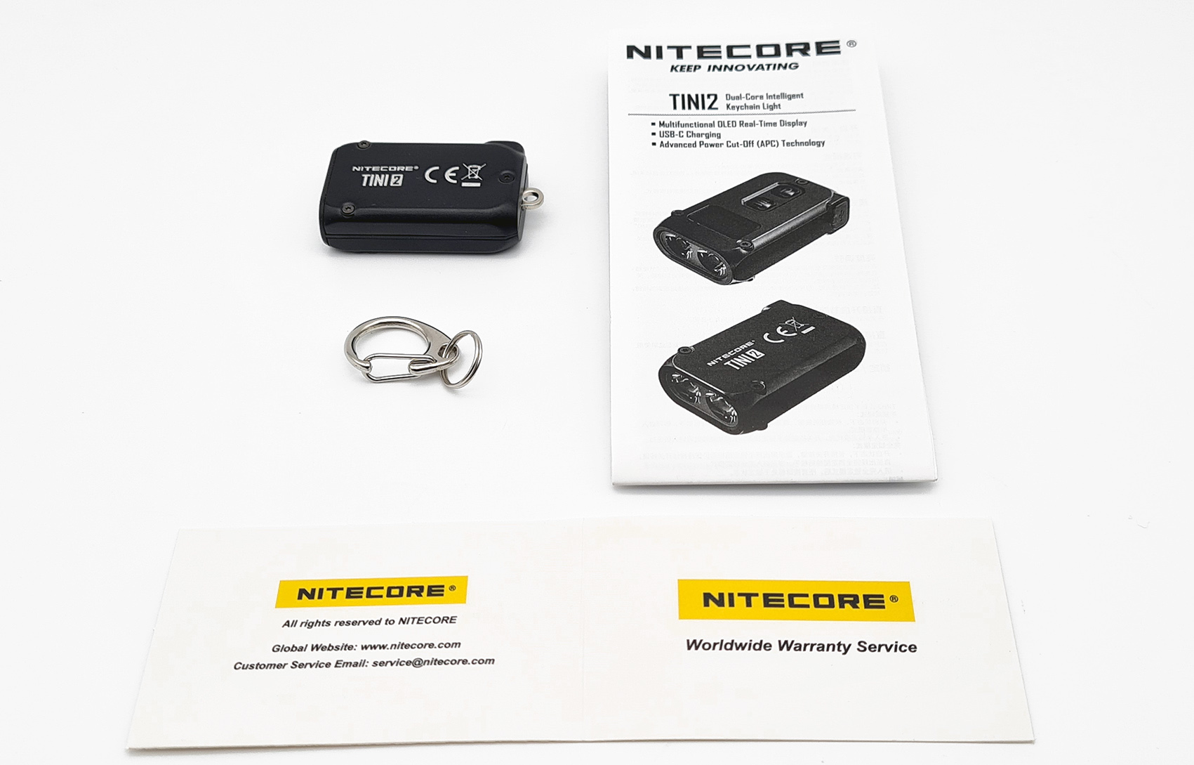 REVIEW: Nitecore TINI2 - Display OLED, 500 Lm. USB-C - Keychain / Pocket  Flashlights 