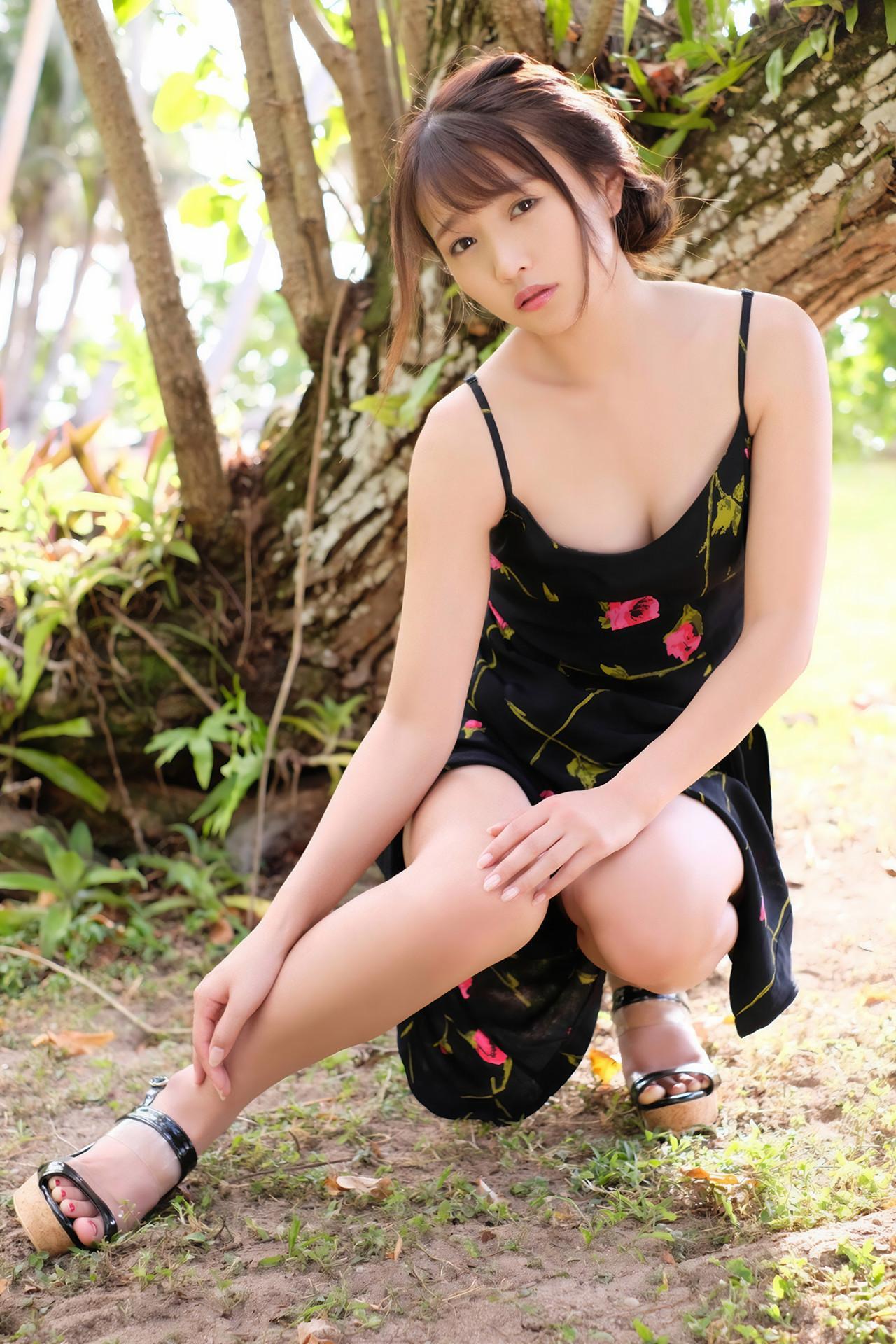 Rika Shimura 志村理佳, YS-Web Vol.805 天然ピュアホワイトボディ Set.01(7)