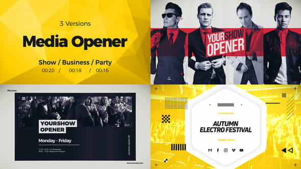 Media Opener - VideoHive 22838540