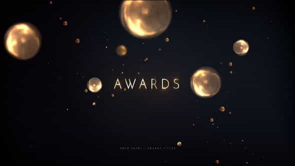 Awards Titles | Gold Pearls - VideoHive 24391604