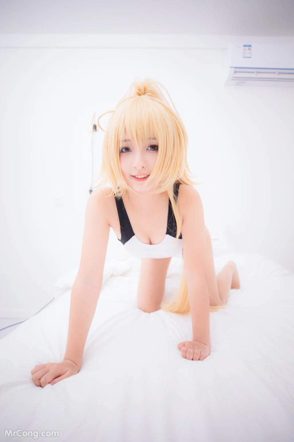 Coser@神楽坂真冬 Vol.036: 电子相册-白贞德《Swimingthedrea》(150 photos)(69)