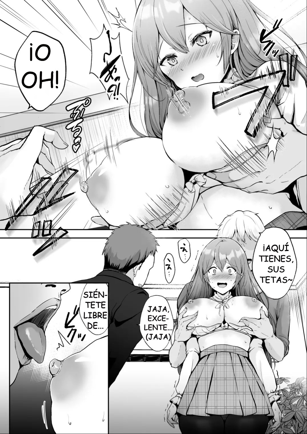 [Graphic L (Erun)] Soshite Kyou mo Moteasobareru [Spanish] [eljonshon34] [Incomplete]