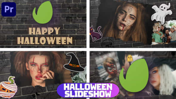 Halloween Slideshow - VideoHive 48843196