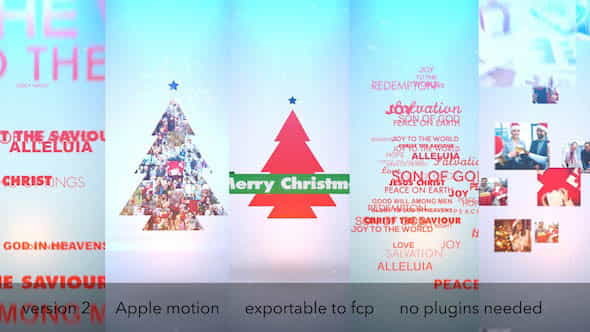 TypoVideo Christmas Logo - VideoHive 9646963