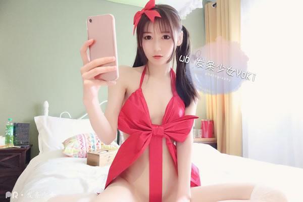 网红发条少女-情人节特辑大胆写真(18)