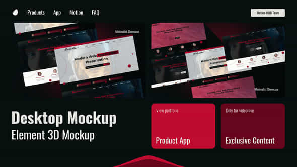 Website Presentation - VideoHive 45851209