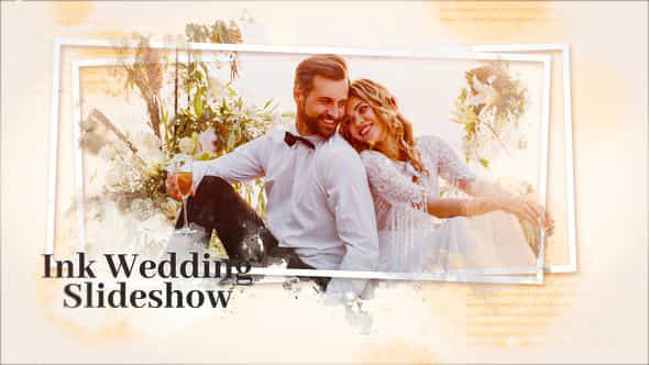 Ink Wedding Slideshow - VideoHive 44856083