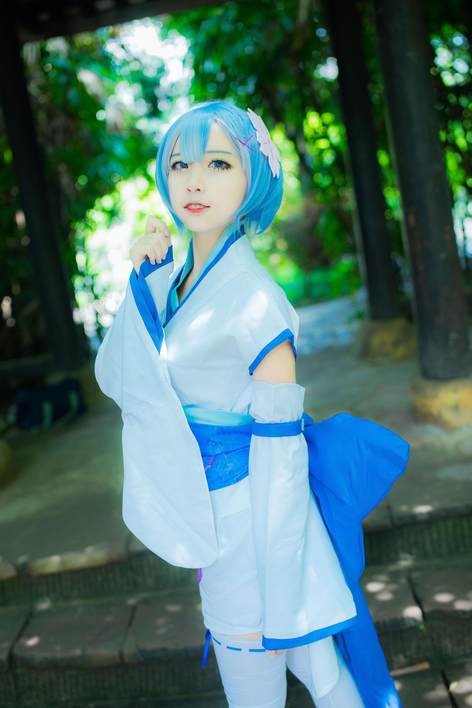 [Cosplay] 二佐Nisa – 蕾姆幼年(3)