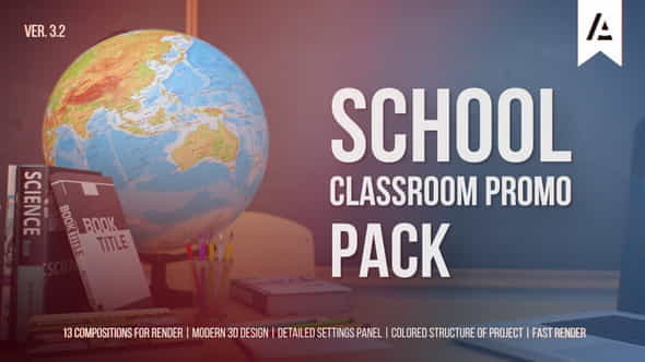 School Classroom Promo - VideoHive 17415139