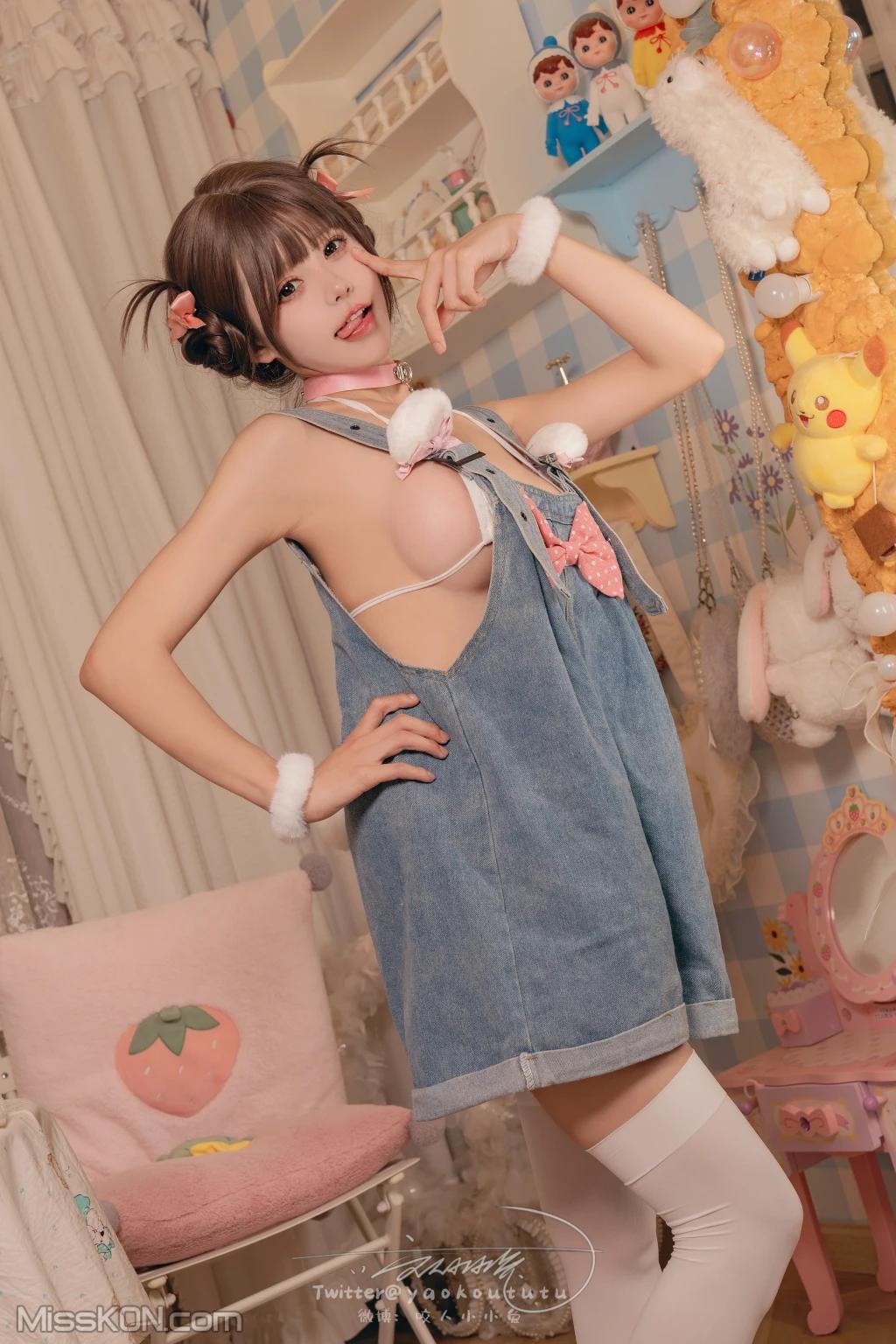 Coser@黏黏团子兔: 甜心小狗 恋爱告急 (70 photos )(39)