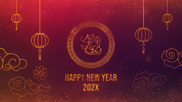 Chinese New Year Logo - VideoHive 50315851