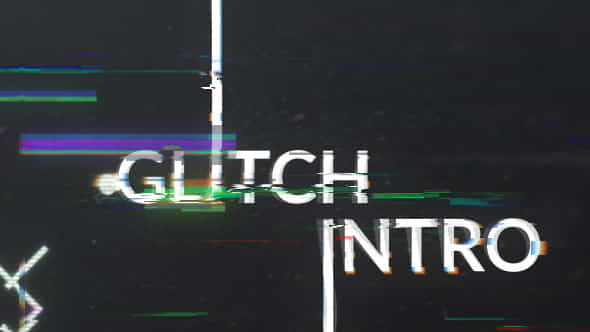 Geometric Glitch Logo Reveal - VideoHive 21125730