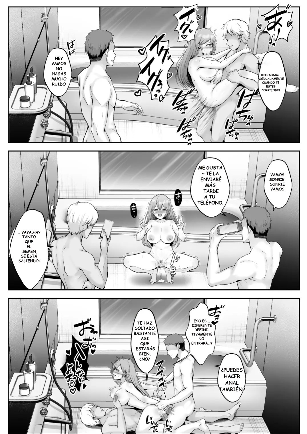 [Graphic L (Erun)] Soshite Kyou mo Moteasobareru [Spanish] [eljonshon34] [Incomplete]