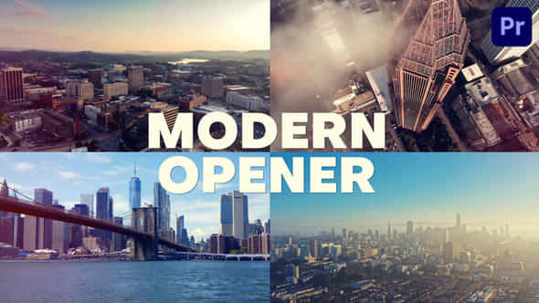 Modern Opener - VideoHive 41986595