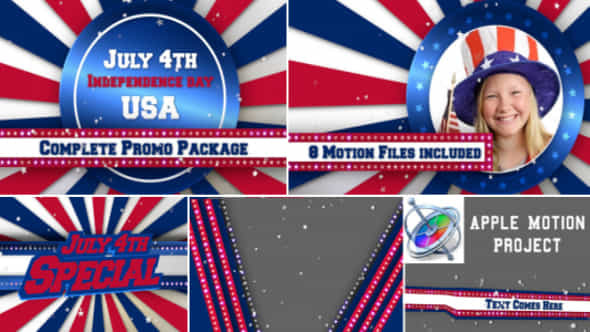 July 4th USA - VideoHive 15889149