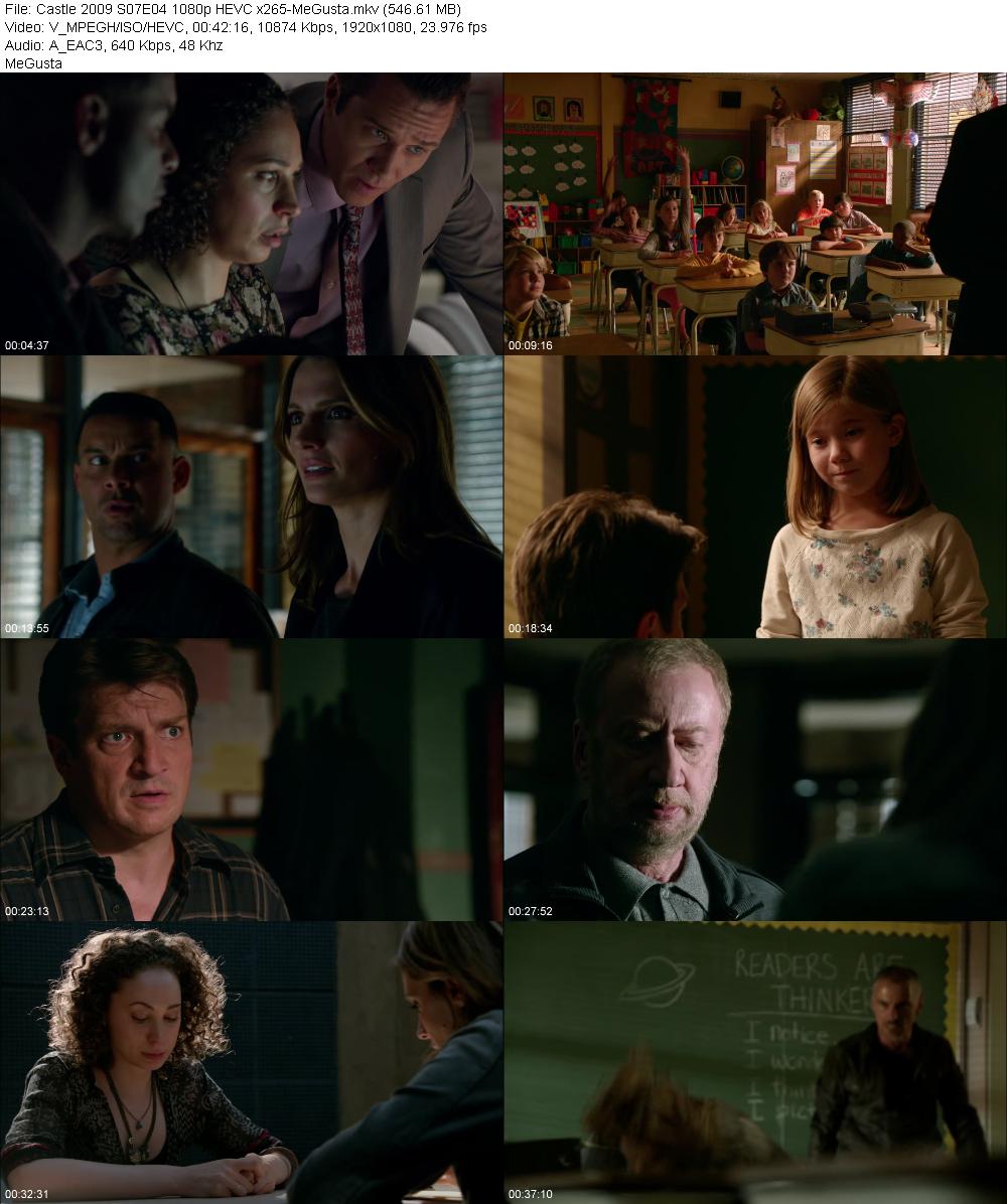 Castle 2009 S07E04 1080p HEVC x265 MeGusta