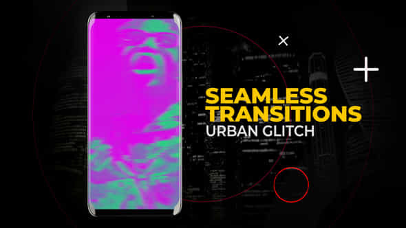 Vertical Urban Glitch Transitions - VideoHive 52535591