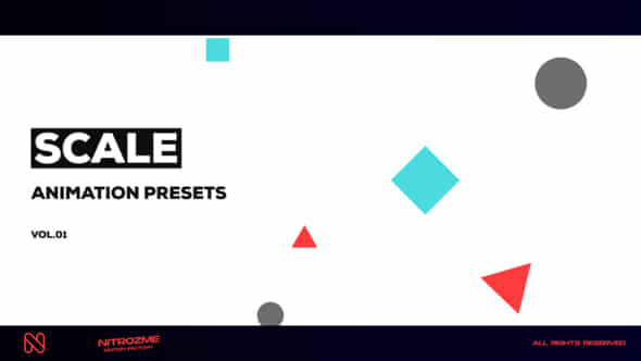 Scale Motion Presets - VideoHive 47667947
