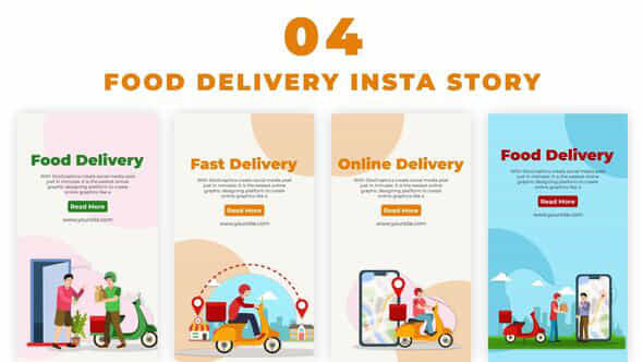 Online Fast Food - VideoHive 38985202