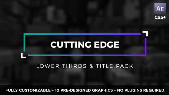 Cutting Edge Titles and Lower - VideoHive 19500032