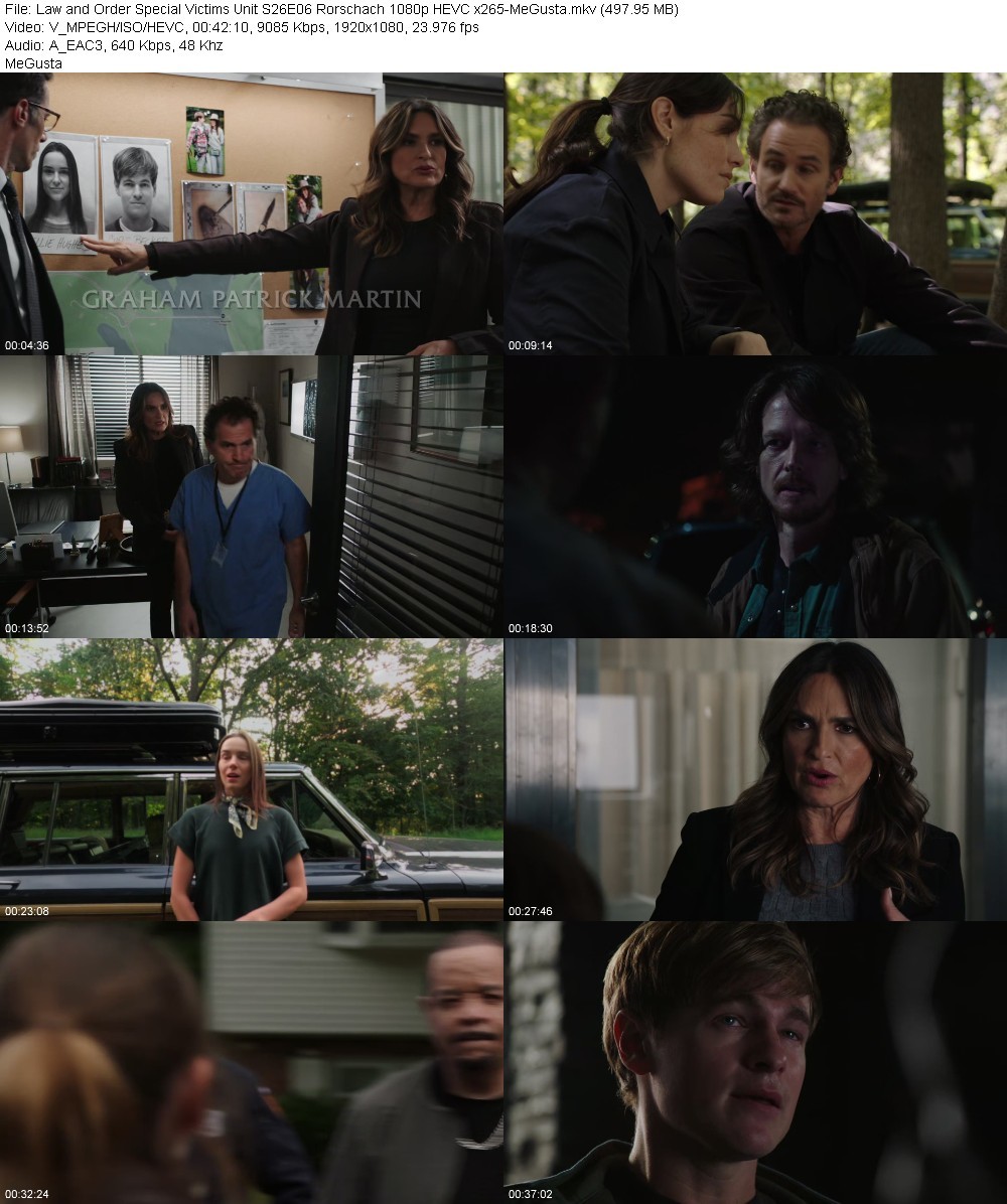 Law and Order Special Victims Unit S26E06 Rorschach 1080p HEVC x265-MeGusta