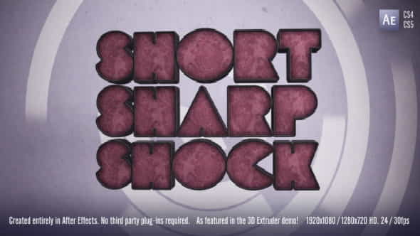 Short Sharp Shock - VideoHive 308680