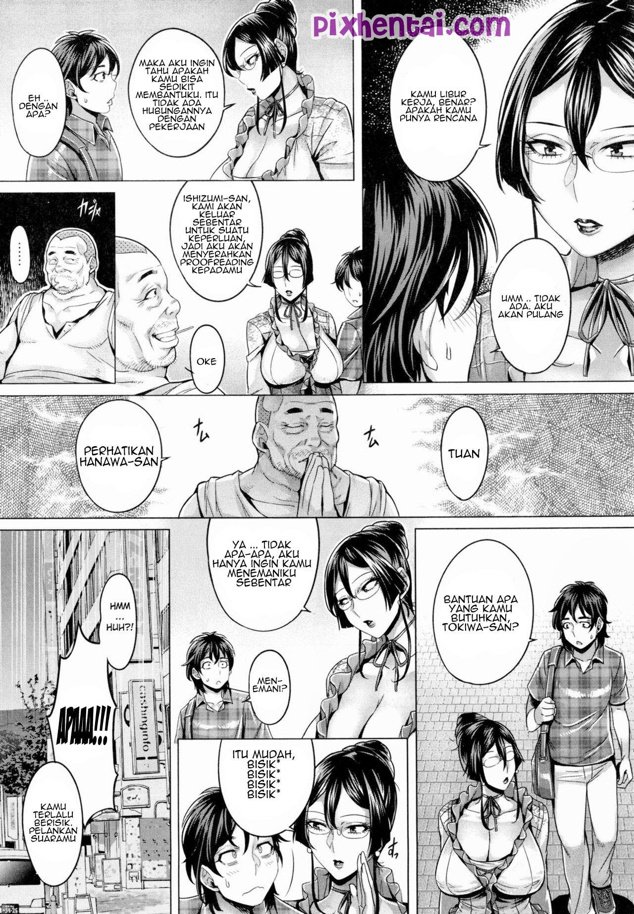 Komik hentai xxx manga sex bokep wanita montok ketua redaksi majalah dewasa 04