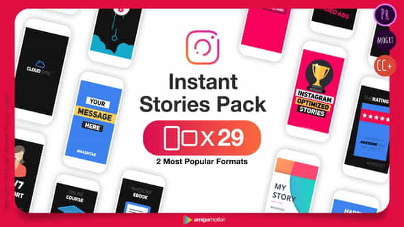 Instant Stories Pack - Premiere - VideoHive 31062472