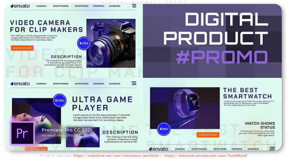 Digital Product Promo - VideoHive 49002128