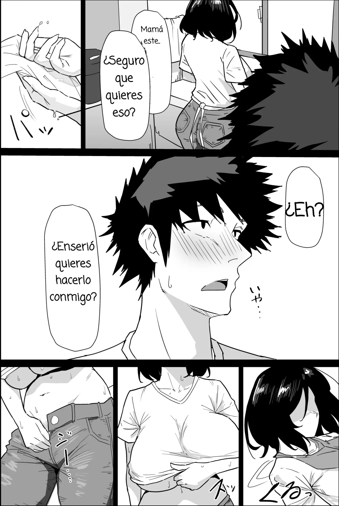 [Purintai] Hontou ni Watashi de Ii no [Spanish] [La Blu Rubia]