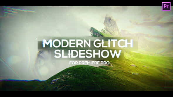 Modern Glitch Slideshow for Premiere - VideoHive 25730594