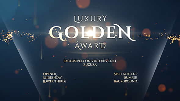 Luxury Golden Award - VideoHive 15173602