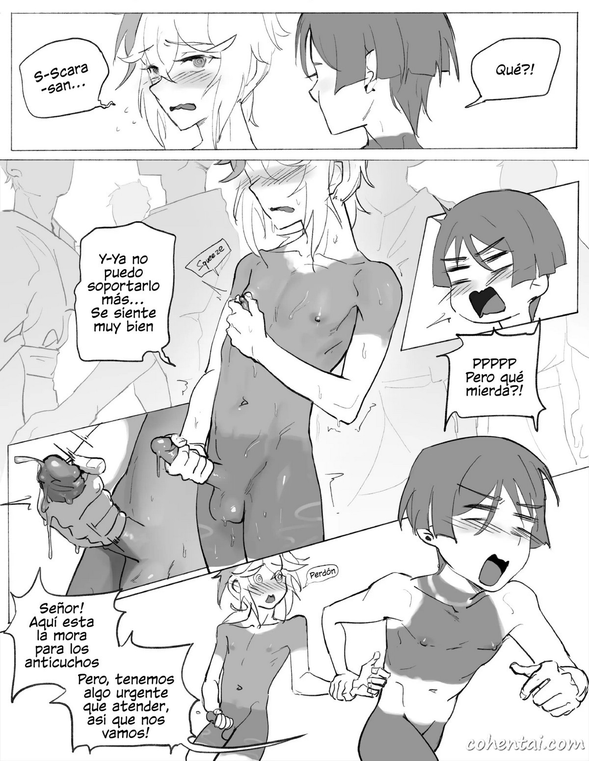 Inazuma Boys’ Secret (Genshin Impact) manga hentai xxx español