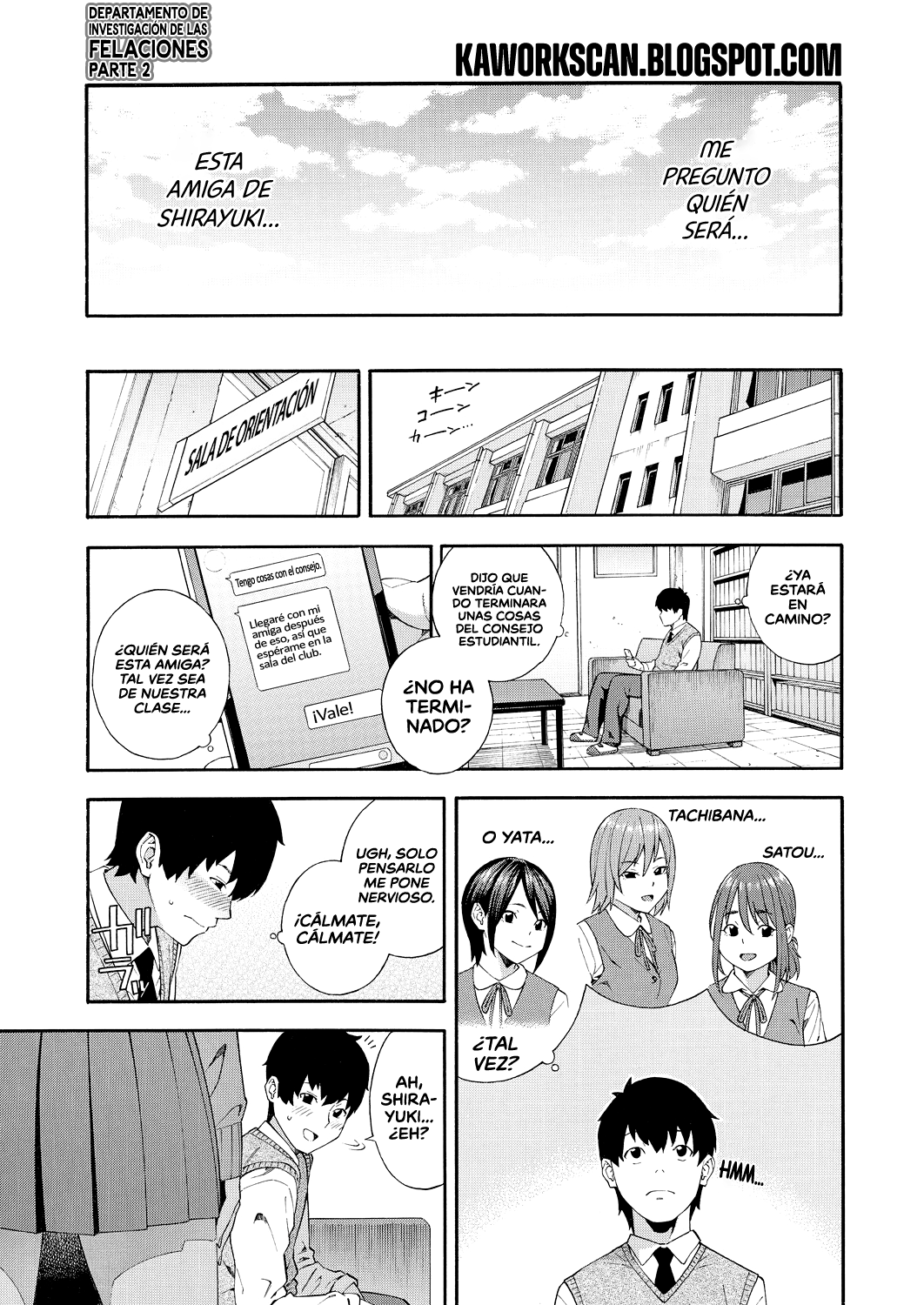 [Zonda] Fellatio Kenkyuubu _ Departamento de Investigación de las Felaciones Ch. 1-4 [Span