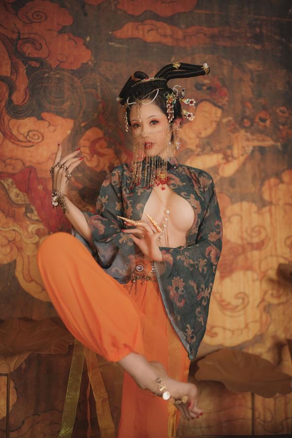 网红小美女钛合金TiTi - 画中仙(16)