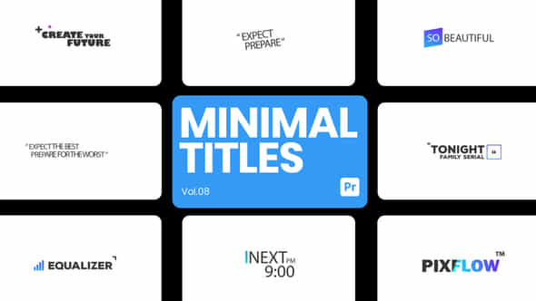 Minimal Titles 08 - VideoHive 45370658