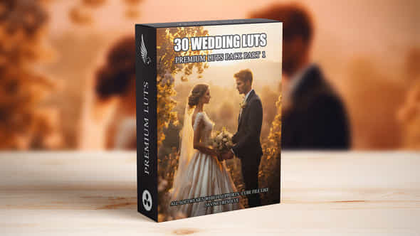 Top 30 Professional Cinematic Wedding Luts For Wedding Filmmakers Part 1 - VideoHive 49625372