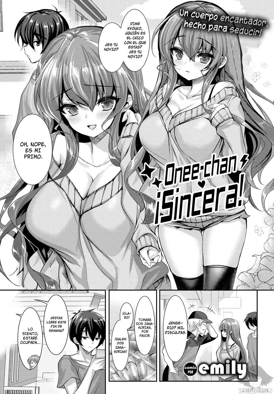 Onee-chan ¡Sincera! - Page #1