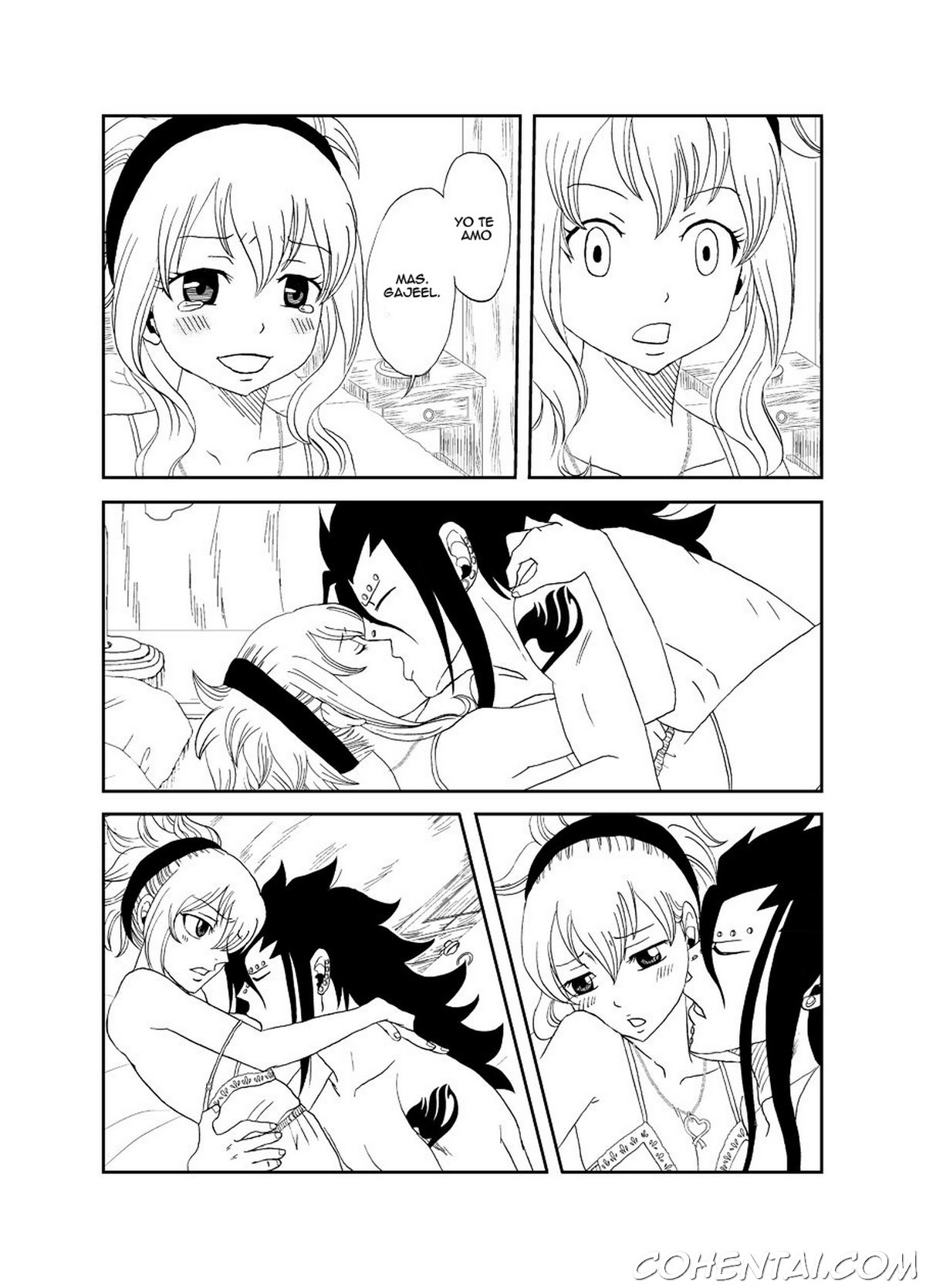 GajeeLevy Christmas Manga (Fairy Tail) xxx comics manga porno doujin hentai español sexo 