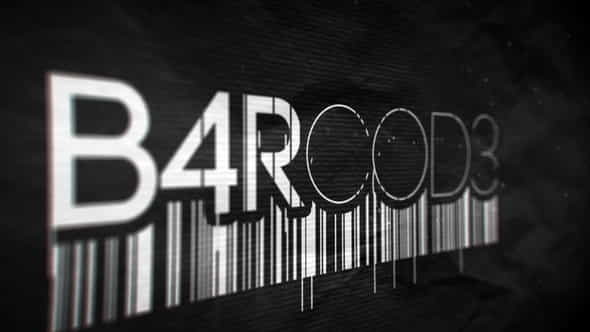 Barcode Reveal - VideoHive 19486196