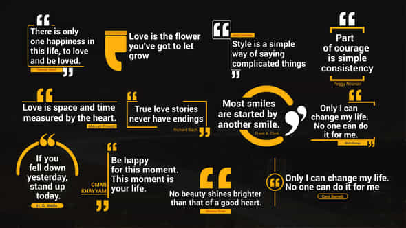 Quotes Titles Pack - VideoHive 40295230