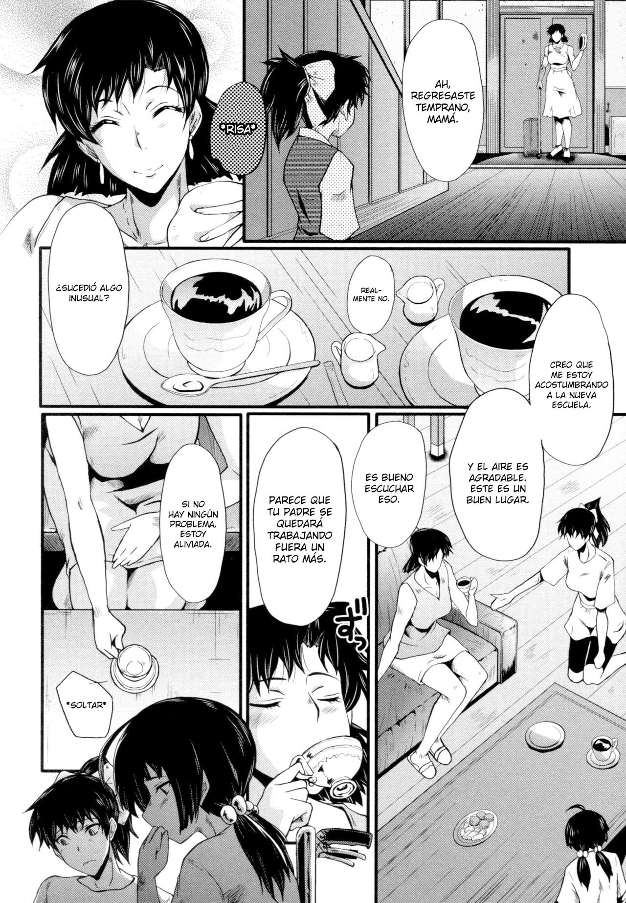 [SINK] Tanoshiki Wagaya Ch. 6 (Yaribeya no Oyako) (BUSTER COMIC 2016-05) [Spanish] [Digital]