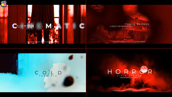 Cinematic Horror Titles - VideoHive 48603054