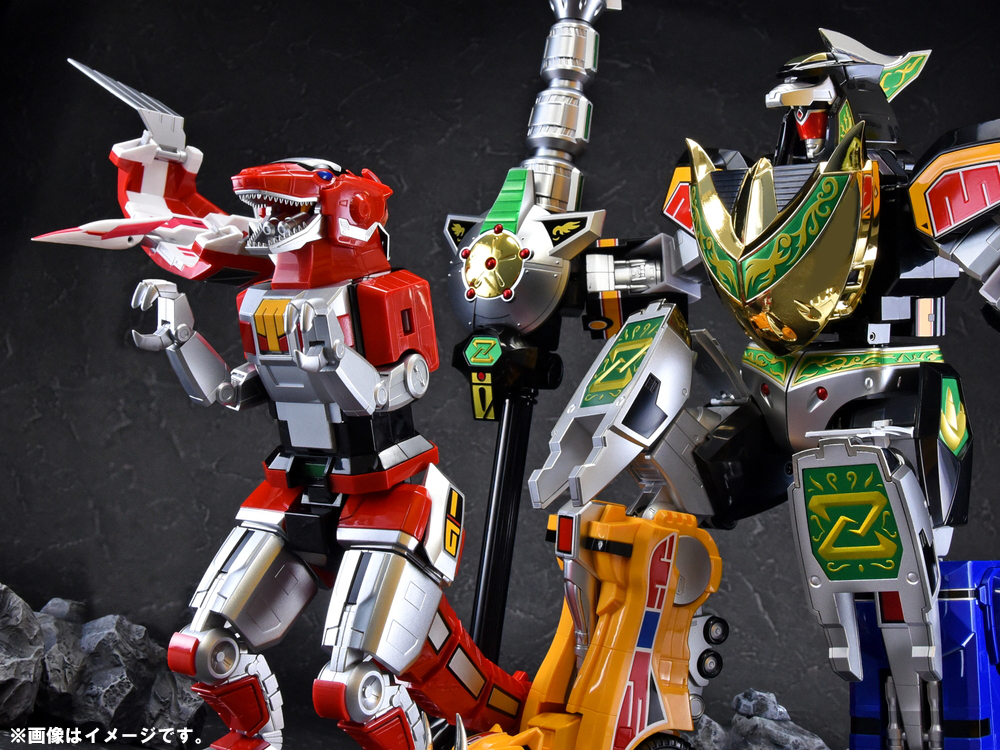 Soul Of Chogokin - GX-72B Megazord Black Version (Bandai) KWSP5ung_o