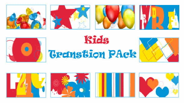 Kids Transition Pack - VideoHive 5079345